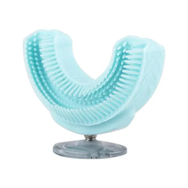 Brosse à dents électrique sonique en forme de U pour enfants, brosse à dents en silicone pour enfants, brosse à dents intelligente, blanchiment des dents, étanche, Leuven 360